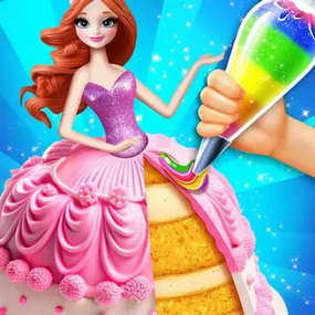 Priness Doll Cake